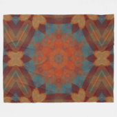 SüdwestMandala 3 Fleecedecke (Vorderseite (Horizontal))