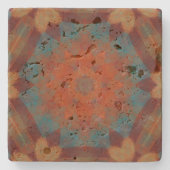 SüdwestMandala 3 Steinuntersetzer (Vorderseite)