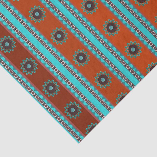 Südwestmotiv-Seidenpapier-Geschenk-Verpackung Seidenpapier (Ausschnitt)