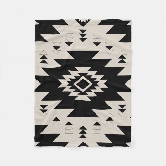 Südwestmuster Fleecedecke (Vorderseite)