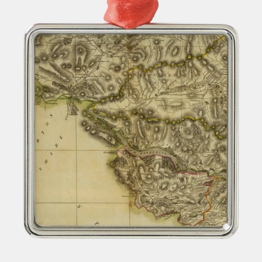 Südwestperthshire Ornament Aus Metall (Vorne)