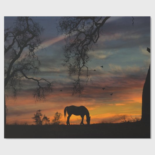 Südwestpferd Geschenkpapier (Flach)