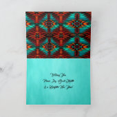 Südwestpferdkarte Feiertagskarte (Innenseite)