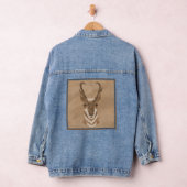 Südwestpronghorn Antelope Head Design Jeansjacke (Hangar)