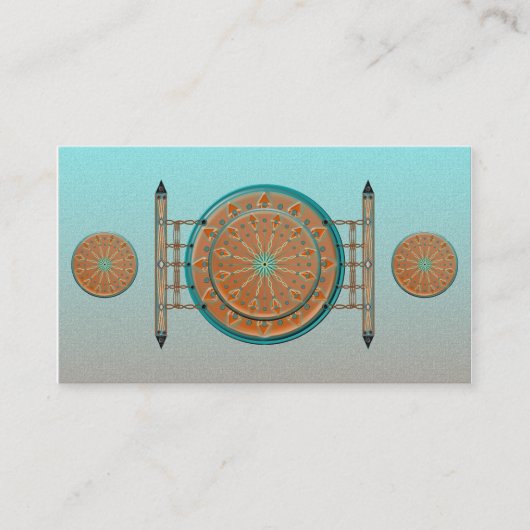 Südwestrhythmus-Gewohnheits-Visitenkarten Visitenkarte (Vorderseite)