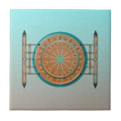 Südwestrhythmus-Keramik-Fliese Fliese (Vorderseite)