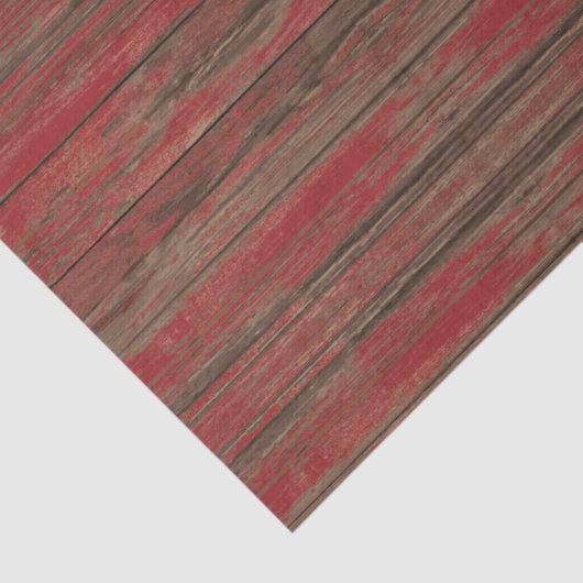 Südwestrustikales, gewittertes, rotes lackiertes H Seidenpapier (Detail)