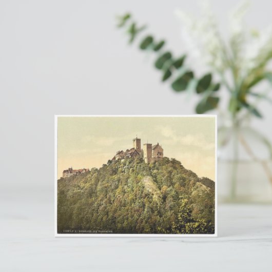 Südwestseite, Wartburg, Thüringen, Deutschland sel Postkarte (Stehend Vorderseite)