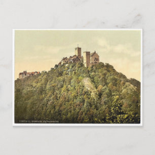 Südwestseite, Wartburg, Thüringen, Deutschland sel Postkarte
