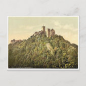 Südwestseite, Wartburg, Thüringen, Deutschland sel Postkarte (Vorderseite)