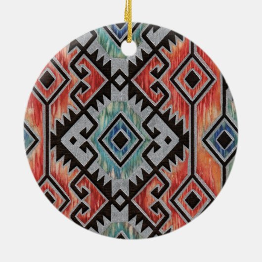 Südwestsilber Keramik Ornament (Hinten)