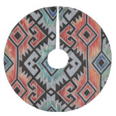 Südwestsilber Polyester Weihnachtsbaumdecke (Vorderseite)