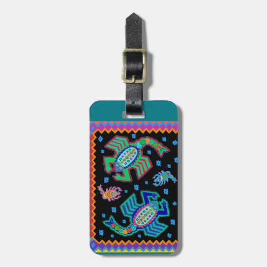 Südwestskorpione an meiner Mauer Gepäckanhänger (Vorderseite vertikal)