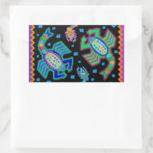 Südwestskorpione an meiner Mauer Rechteckiger Aufkleber (Tasche)