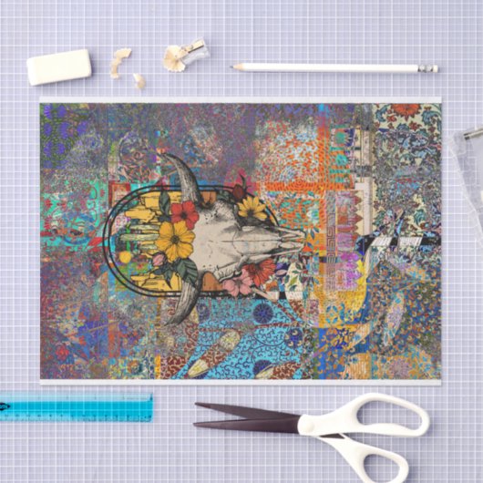 Südwestskull Seidenpapier (Handwerk)