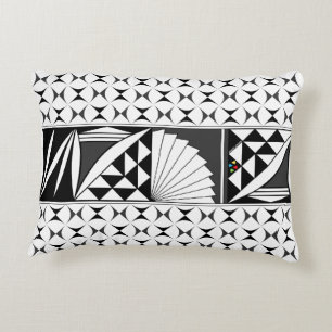 Südwestsonnenaufgang in Kohle Dekokissen