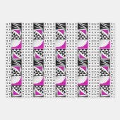 Südwestsonnenaufgang in Rosa Geschenkpapier Set (Vorderseite)