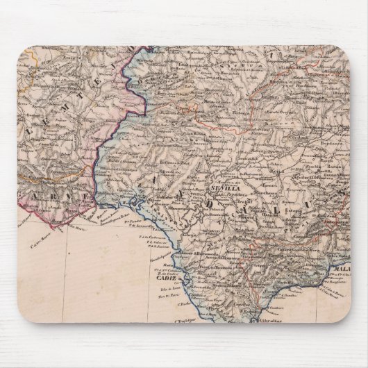 Südwestspanien und Portugal Mousepad (Vorne)