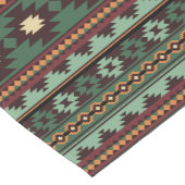 Südweststämmiger Grünbraun Kurzer Tischläufer (Ecke)