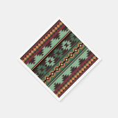 Südweststämmiger Grünbraun Serviette (Ecke)