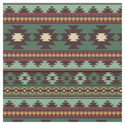 Südweststämmiger Grünbraun Stoff (Nahaufnahme)