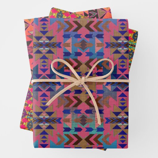 Südweststil | Sonnenuntergang Geschenkpapier Set (Beispiel)