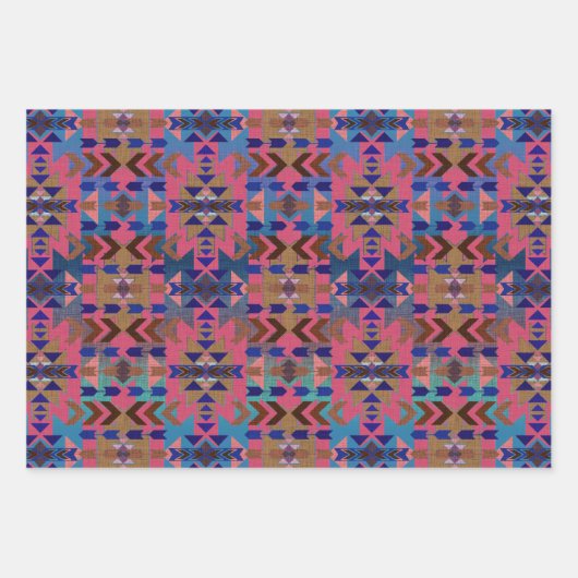 Südweststil | Sonnenuntergang Geschenkpapier Set (Vorderseite)