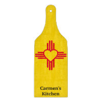 Südweststil Zia Herz New Mexico Gold & Red