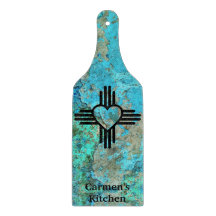 Südweststil Zia Herz Türkis New Mexico