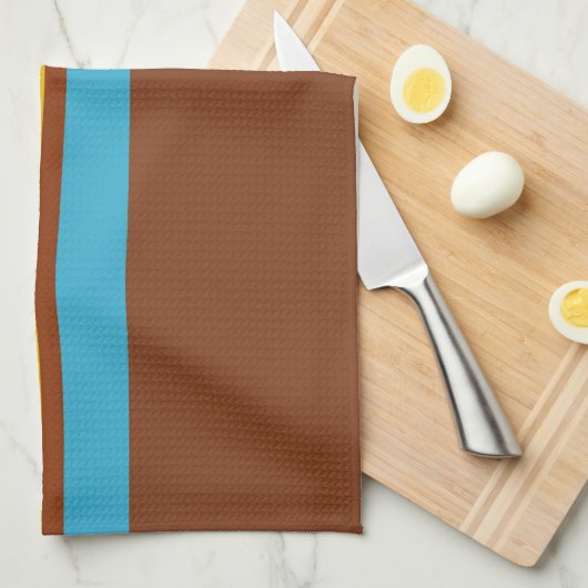 Südweststreifen 12 geschirrtuch (Viertel Falte)