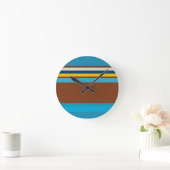 Südweststreifen 12 runde wanduhr (Zuhause)