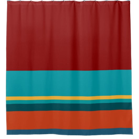 Südweststreifen 24 duschvorhang (Vorderseite)