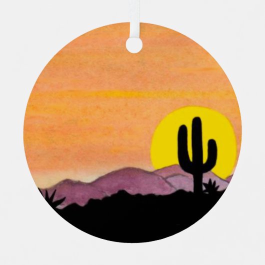 Südwestthema Metal Ornament (Vorderseite)