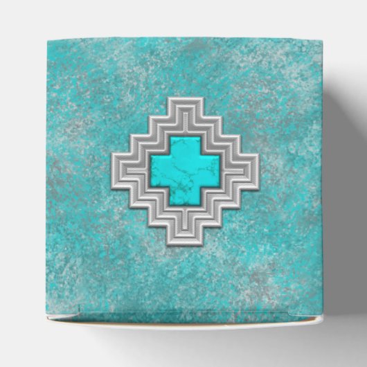 Südwesttürkis Geschenkschachtel (Oben)