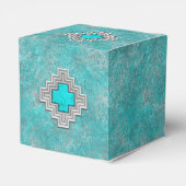 Südwesttürkis Geschenkschachtel (Rückseite)