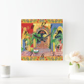 Südwestuhr Quadratische Wanduhr (Zuhause)