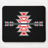 Südwestwärts indischer Entwurf Mousepad (Vorne)