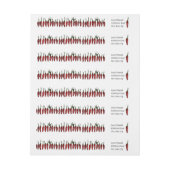 Südwestwärts Rot - heiße Chili-Paprikaschoten (Bogen)