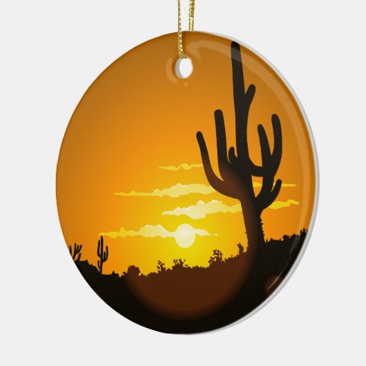 Südwestweihnachten Keramik Ornament (Links)