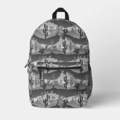Südwestwüste Landschaft Bedruckter Rucksack (Vorderseite)