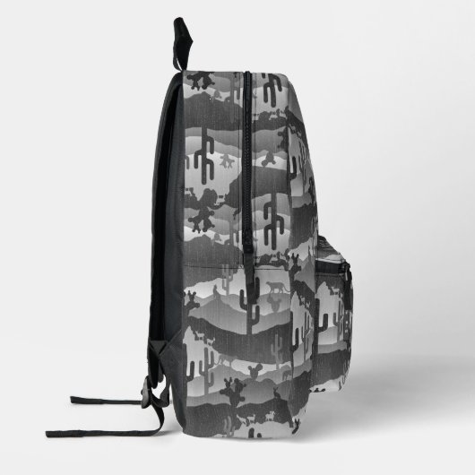 Südwestwüste Landschaft Bedruckter Rucksack (Links)