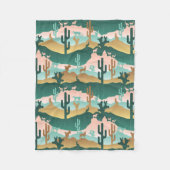 Südwestwüste Landschaft Fleecedecke (Vorderseite)