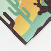 Südwestwüste Landschaft Fleecedecke (Ecke)