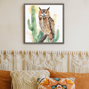 Südwestwüste mit Saguaro Cactus Leinwanddruck
