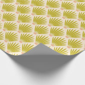 Südwestwüste Palm Blätter Yucca Pflanze Geschenkpapier (Ecke)