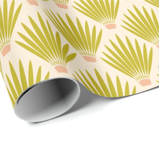 Südwestwüste Palm Blätter Yucca Pflanze Geschenkpapier (Rolleneckpunkt)