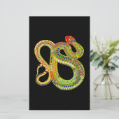 Südwestwüste Rattler Briefpapier (Stehend Vorderseite)