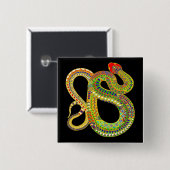 Südwestwüste Rattler Button (Vorne & Hinten)