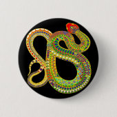 Südwestwüste Rattler Button (Vorderseite)