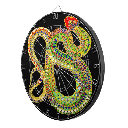 Südwestwüste Rattler Dartscheibe (Vorderseite rechts)